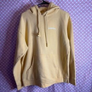 Shadow Hill Los Angeles‎ Hoodie Yellow Size M USA Streetwear Graphic